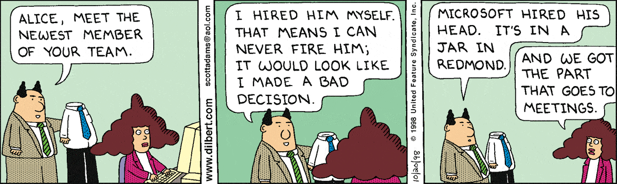 Dilbert Cartoon